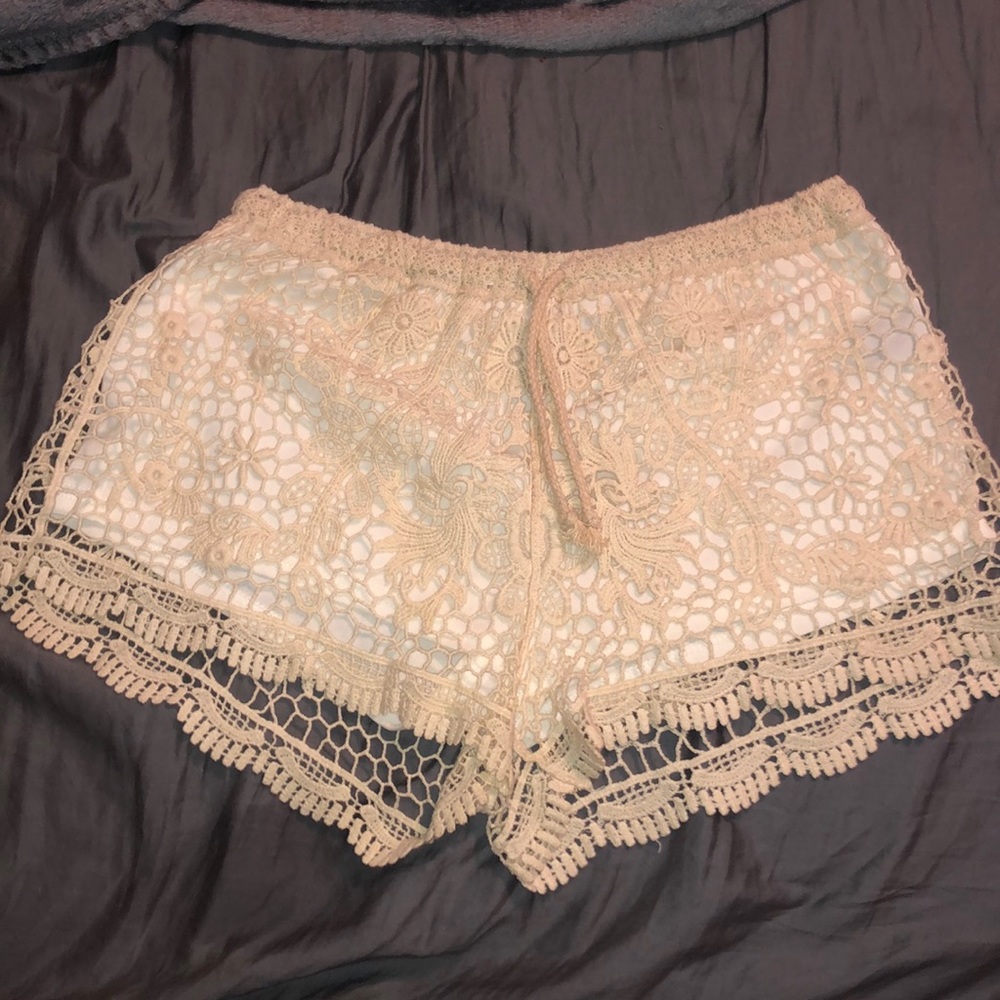 Crochet Lined Shorts